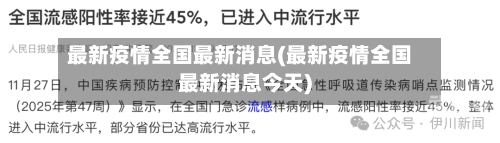 最新疫情全国最新消息(最新疫情全国最新消息今天)