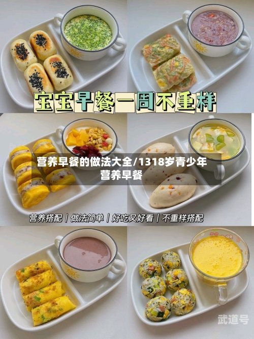 营养早餐的做法大全/1318岁青少年营养早餐