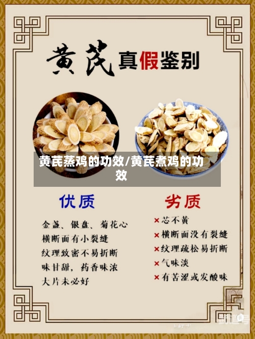 黄芪蒸鸡的功效/黄芪煮鸡的功效