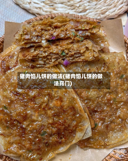 猪肉馅儿饼的做法(猪肉馅儿饼的做法窍门)