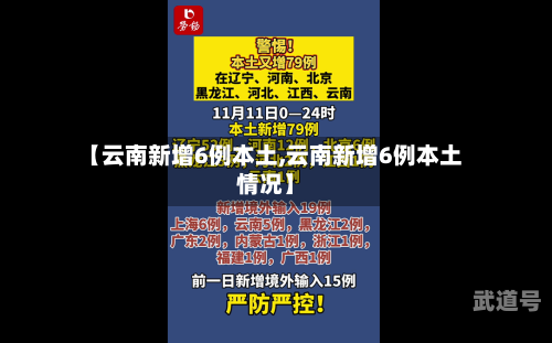 【云南新增6例本土,云南新增6例本土情况】