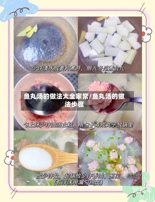 鱼丸汤的做法大全家常/鱼丸汤的做法步骤-第3张图片