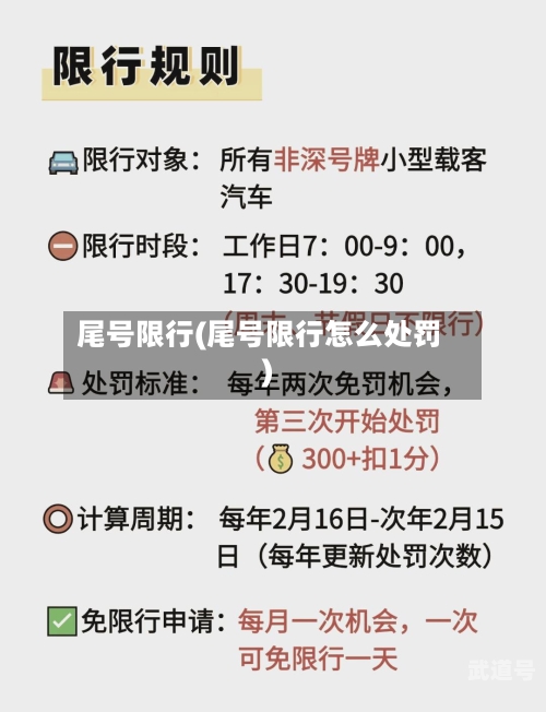 尾号限行(尾号限行怎么处罚)
